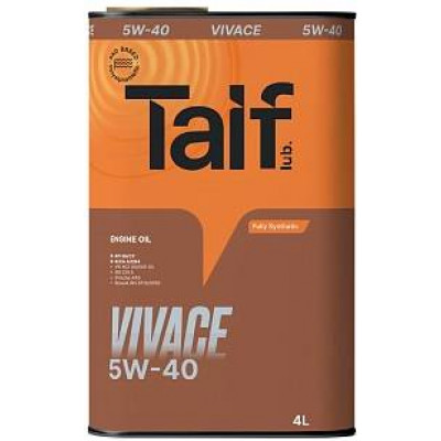 TAIF VIVACE 0W-40 20 литров TAIF VIVACE 0W-40 20 литров