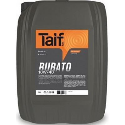 TAIF RUBATO 10W-40 20 литров TAIF RUBATO 10W-40 20 литров